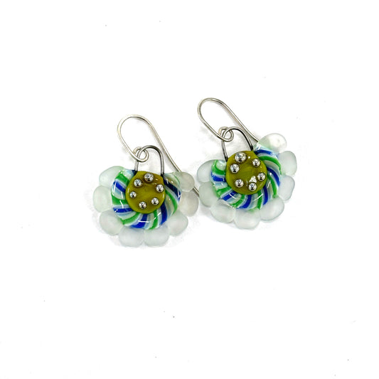 Frosted Meadow Bloom Earrings