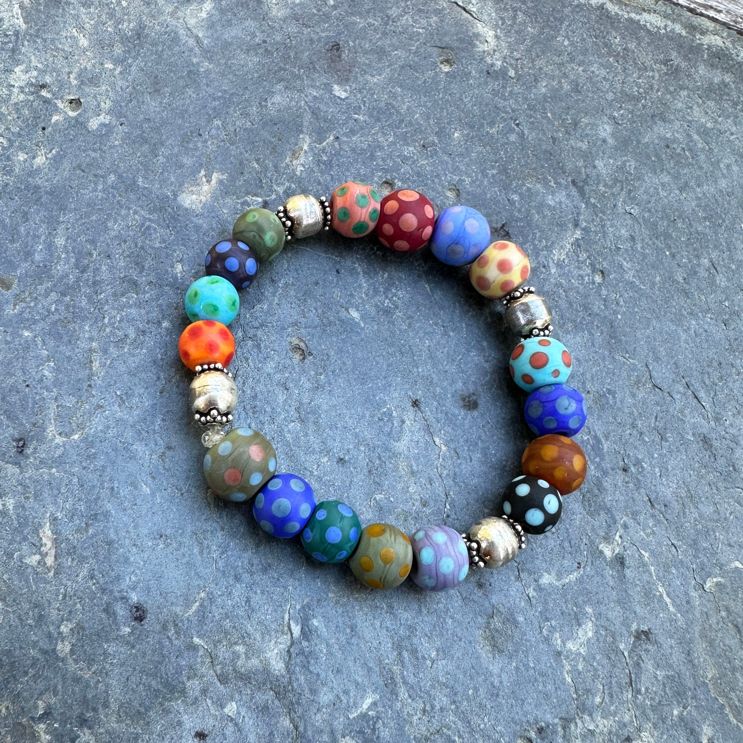 Colorful Stretch Bead Bracelets