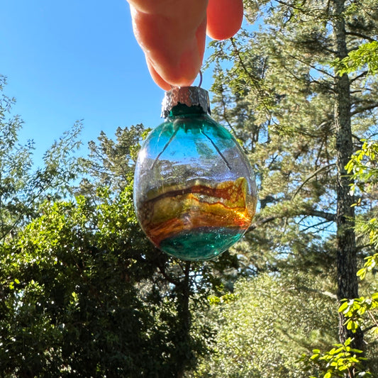 Blown Glass Holiday Ornaments