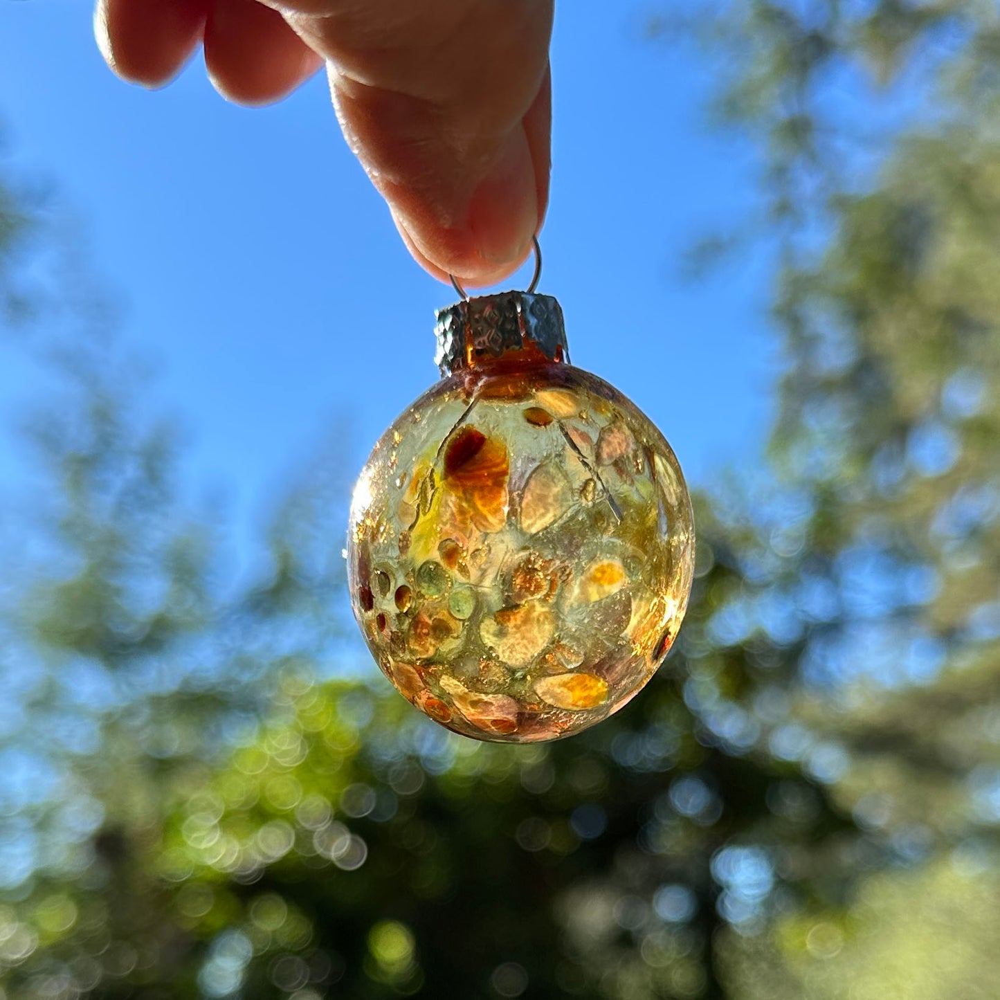 Blown Glass Holiday Ornaments