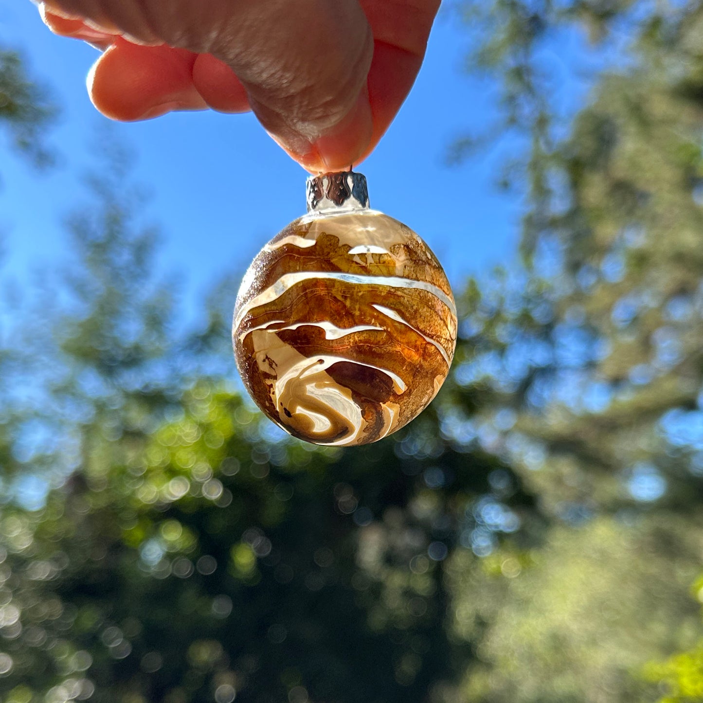 Blown Glass Holiday Ornaments