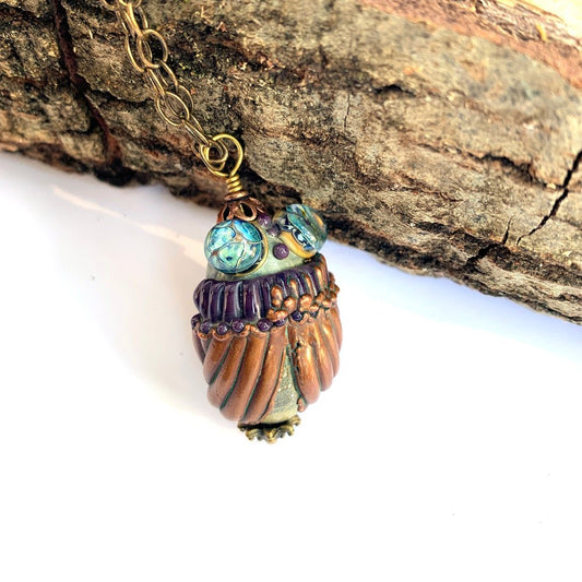 Beetle Pendant - The Glass Acorn