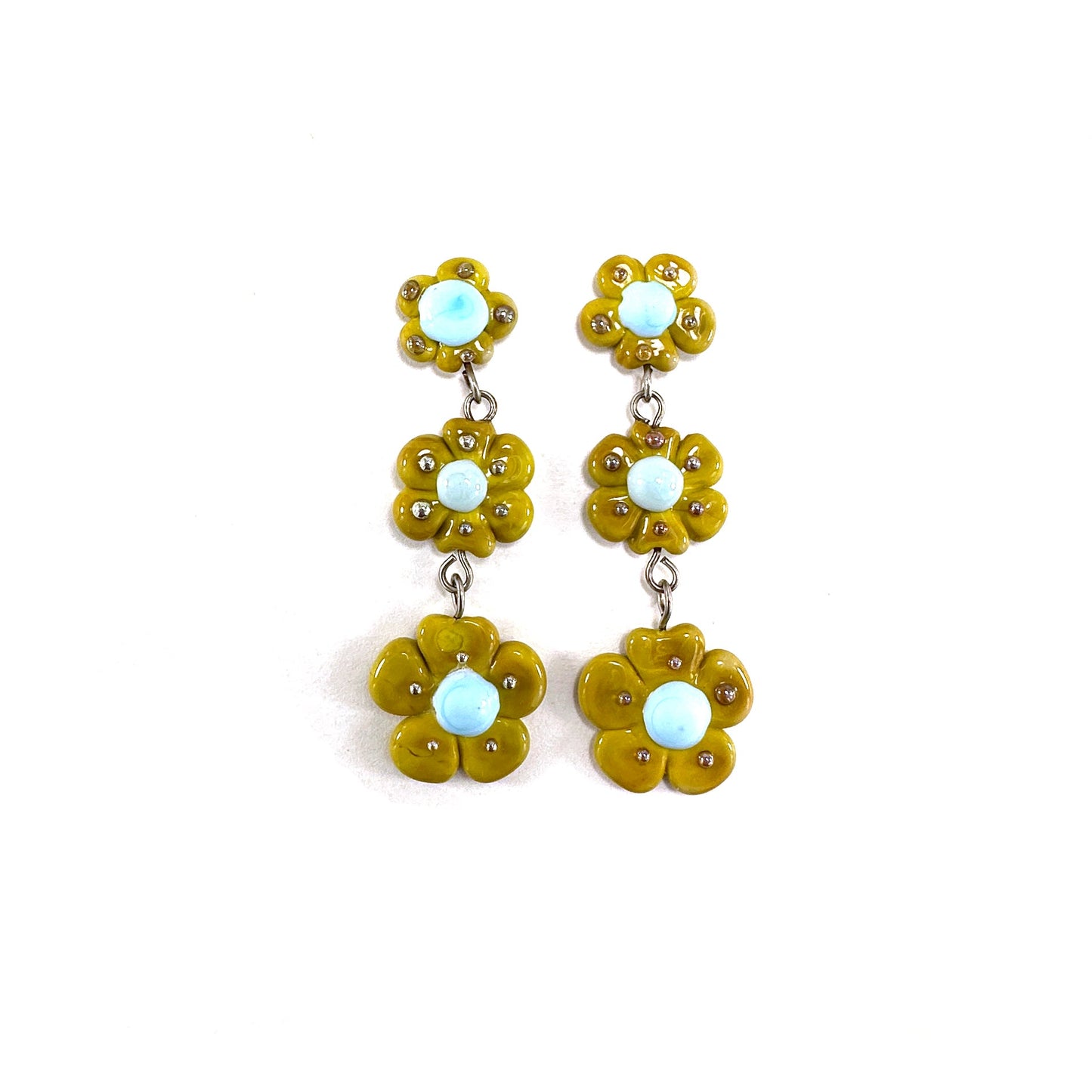 Daisy Chain Earrings - The Glass Acorn