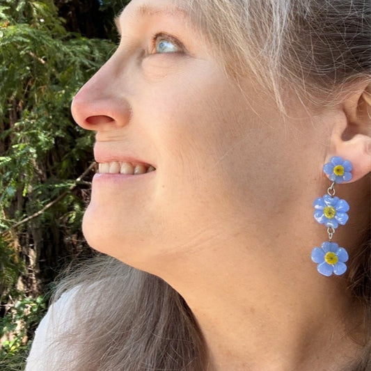 Daisy Chain Earrings - The Glass Acorn