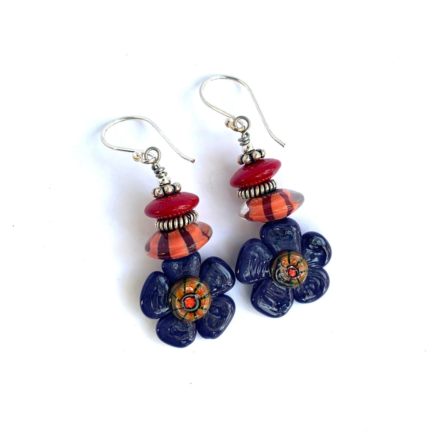 Flower Power Earrings - The Glass Acorn