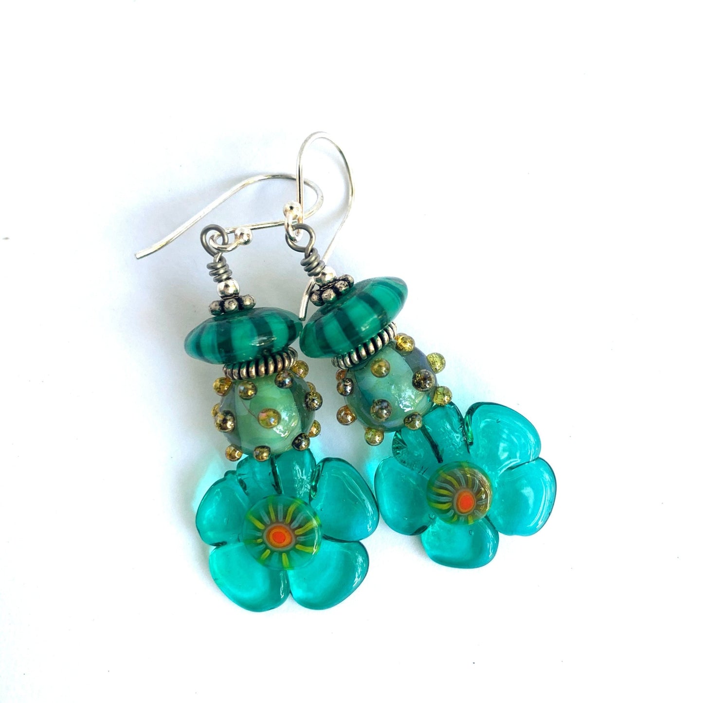 Flower Power Earrings - The Glass Acorn