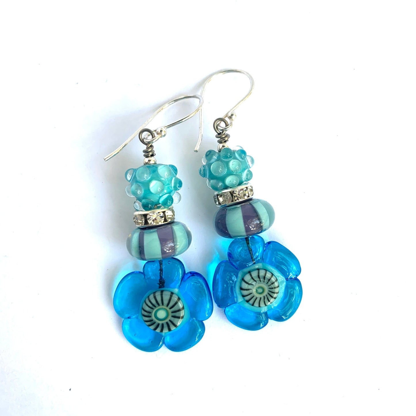 Flower Power Earrings - The Glass Acorn