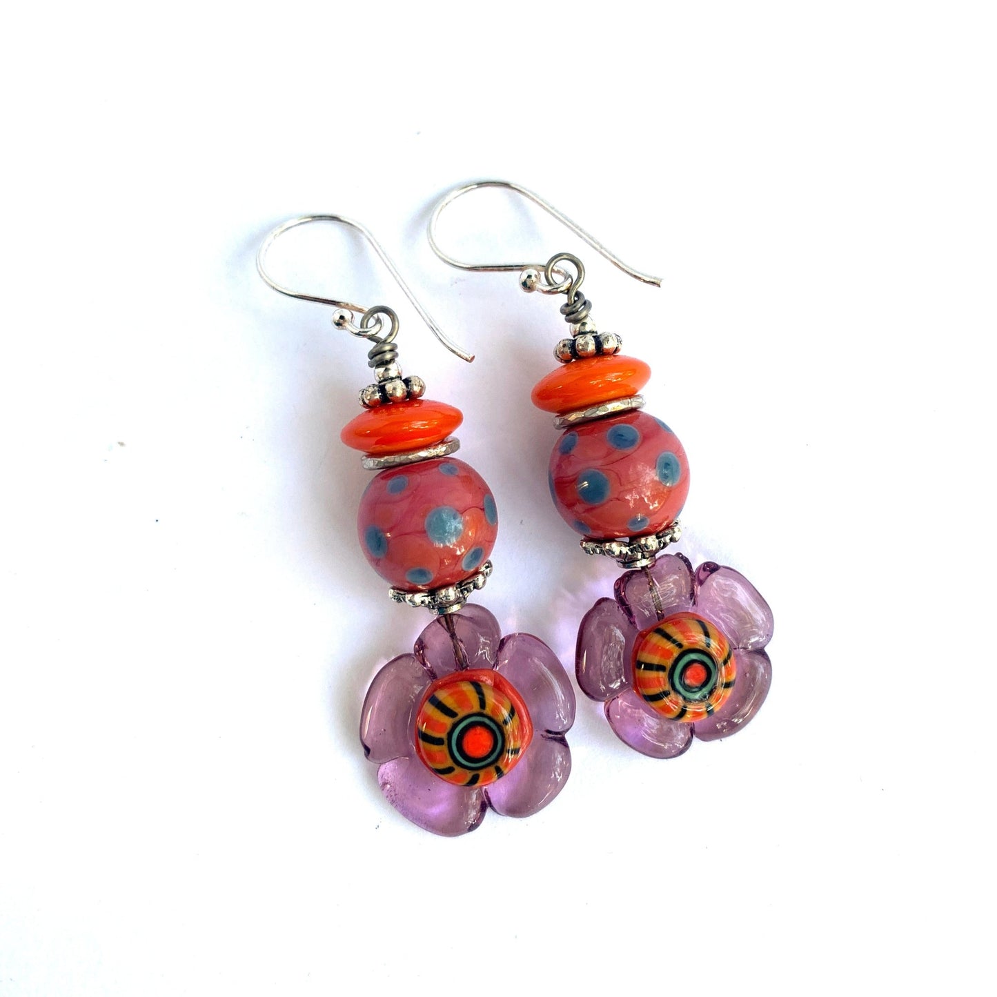 Flower Power Earrings - The Glass Acorn