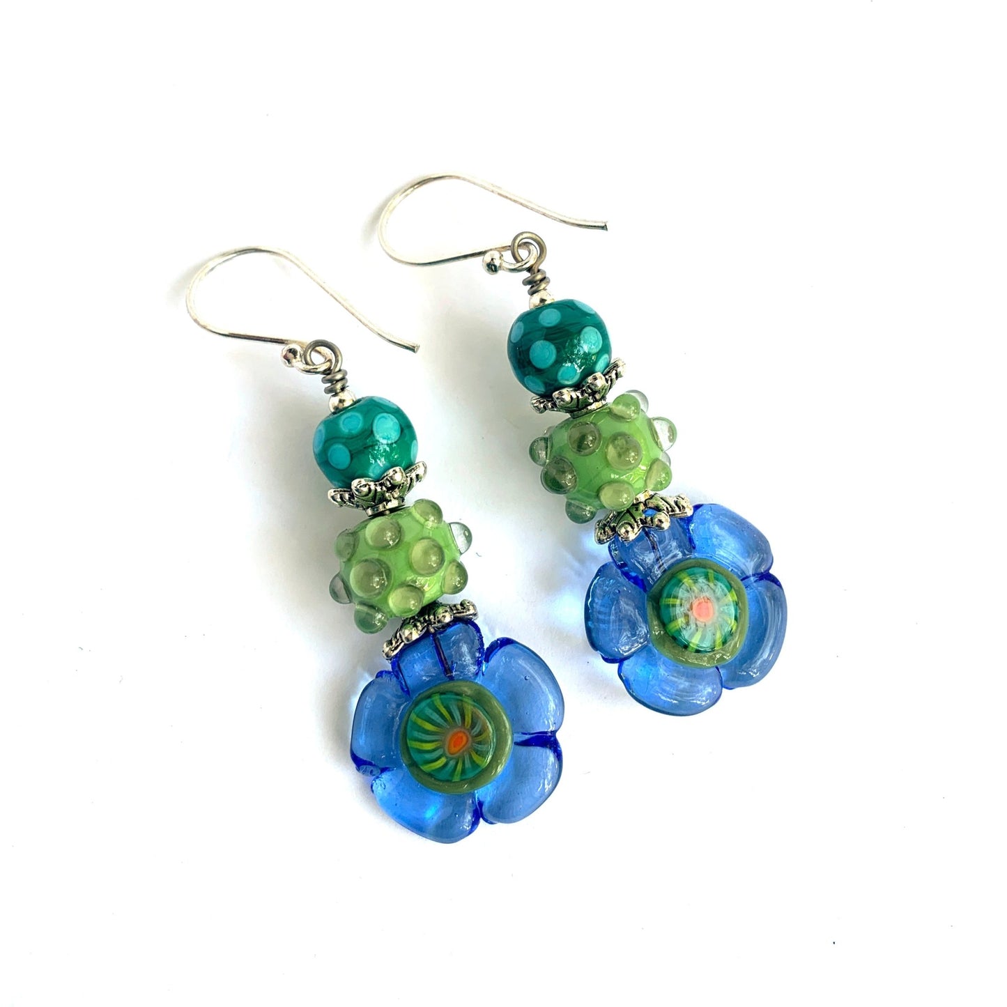 Flower Power Earrings - The Glass Acorn