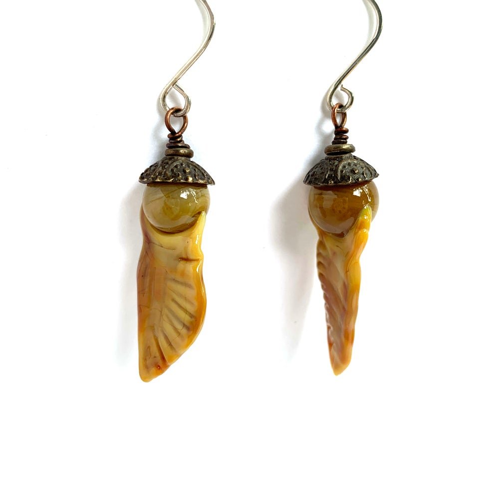 Samara Earrings - The Glass Acorn