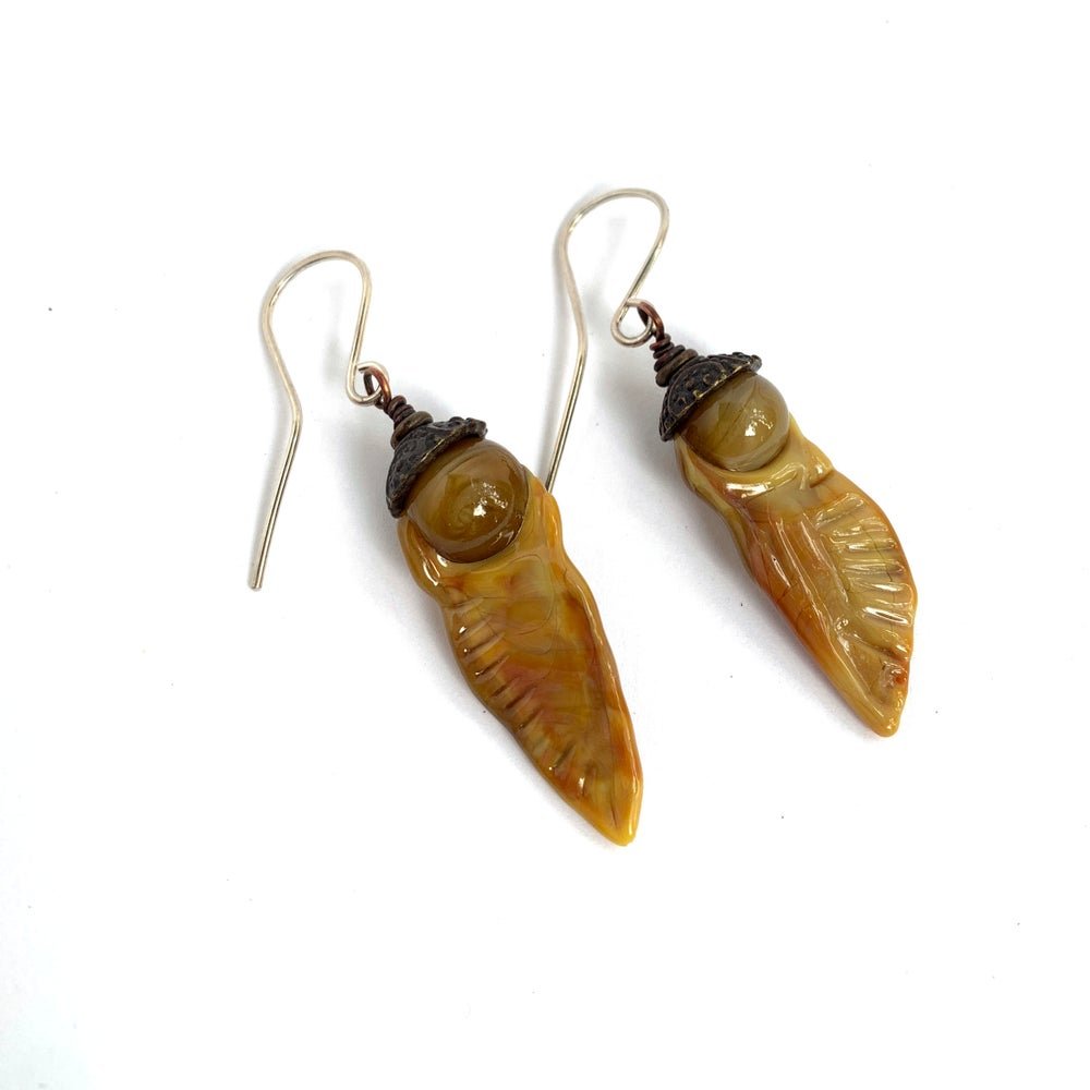 Samara Earrings - The Glass Acorn