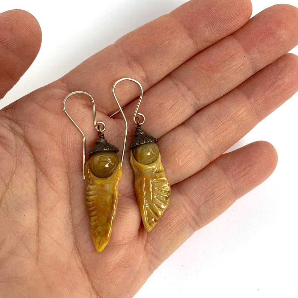 Samara Earrings - The Glass Acorn