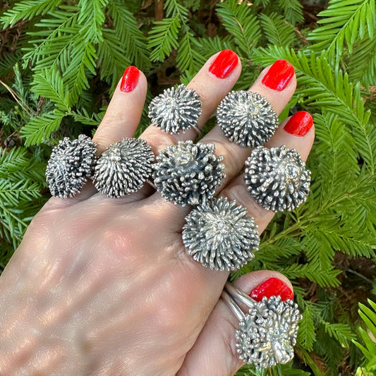 Tanoak Acorn Ring - The Glass Acorn